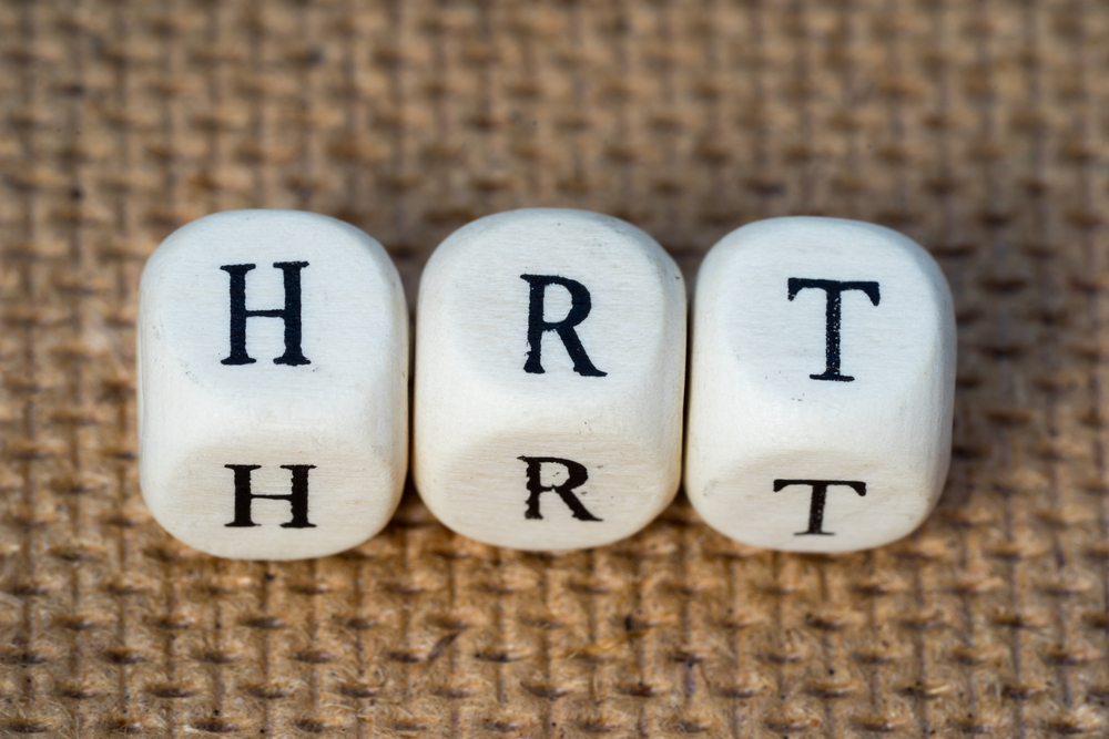 Hrt,(hormone,replacement,therapy),word,made,from,toy,cubes,with
