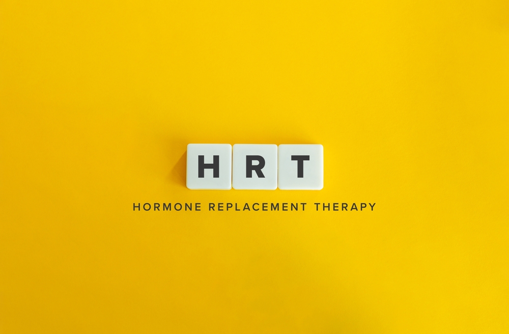 Hormone,replacement,therapy,(hrt),banner.,text,on,block,letter,tiles